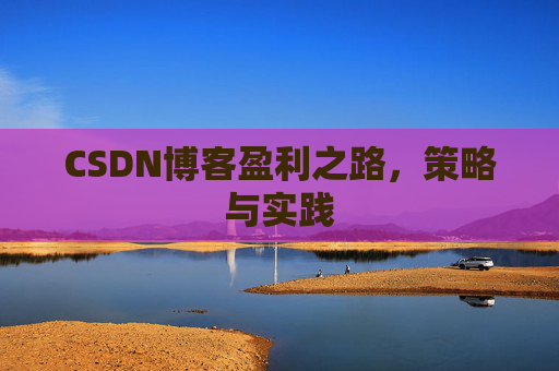CSDN博客盈利之路，策略与实践